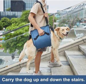 Free Sample <b>Dog</b> <b>Carry</b> Sling Emergency Backpack Pet Legs Support Rehabilitation <b>Dog</b> Lift Harness <b>Dog</b> Carrier - Product Image 3