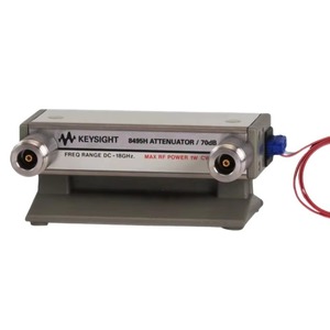 ตัวลดทอนสัญญาณแบบตั้งโปรแกรมได้ Keysight 8495h, 18 GHz, 70 dB, ปรับค่าได้ทุก 10 dB, ค่า Swr สูงสุด: 1.35 ถึง 8 1.5 12.4 1.7 GHz - Product Image 1