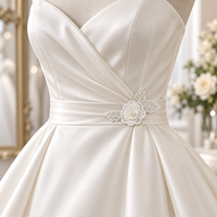 Vente en gros d'appliques de fleurs en organza perlées 3D, patch en dentelle brodée blanche pour voile de mariée, robe de mariée et décoration de vêtements