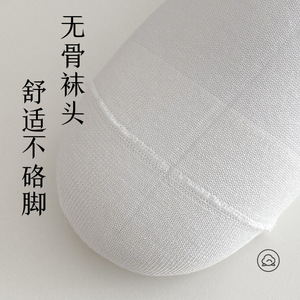 Men's Seamless Boat <b>Socks</b> Thin Breathable Lyocell Solid Color Short <b>Socks</b> For Summer Casual Wear - Product Image 3