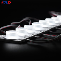 Module LED latéral ADLED Edgelit 12V 3000K/4000K/6500K 3030SMD à injection ABS simple 2W LED 45*15 °   Lampe d'angle extérieure