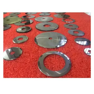 Slitter round rotary cutting machine knife blade for paper film tube rubber tape cutter machine round blade