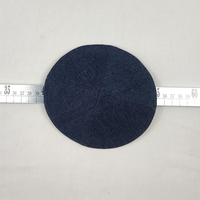Pantalones vaqueros judíos hechos a mano Kippah Kippa Kipot Kipa Yarmulkes de alta calidad Yarmulka 5,9 pulgadas
