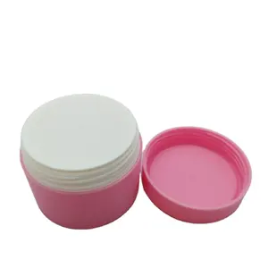 RUIPACK factory direct double layer PP plastic cream jar matte color cosmetic container