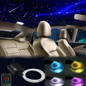Kit de luz de techo de estrella de techo de fibra óptica <span class=keywords><strong>LED</strong></span> RGB 12V RF H7 forma de bombilla con Control de aplicación para techo de estrella de techo de <span class=keywords><strong>coche</strong></span> - Product Image 2