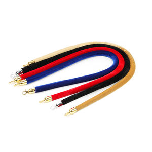 Vendita in fabbrica Barriere al traffico di pali di velluto rosso 1.5m - Product Image 1