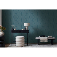 Papier peint non tissé 399373 avec surface en mousse, entièrement sec, décollable, légèrement structuré et brillant, marqué CE, bonne résistance à la lumière