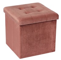 Bailey personnalisé salon meubles d'intérieur confortable loisirs pliant boîte de rangement pouf