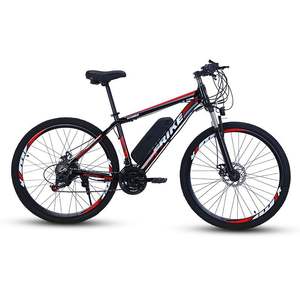 Vélo de montagne électrique pour adultes, 21 vitesses, moteur 250W, frein à disque, pneus larges de 26 pouces, batterie au lithium 36V 8Ah - Product Image 2