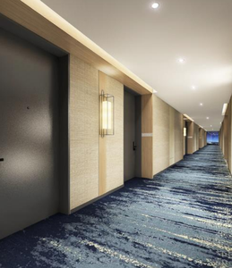 Alfombra Comercial Axminster para Hotel, Alfombra de Lana de Lujo para Vestíbulo, Salón de Baile, Alfombra de Lana para Vestíbulo de Hotel, Alfombra para Sala de Estar, Color Azul - Product Image 6