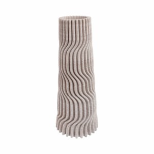 Vaso in Porcellana Stampato in 3D Moderno e Alto, Elemento Decorativo per Soggiorno, Camera da Letto e Ufficio - Product Image 4