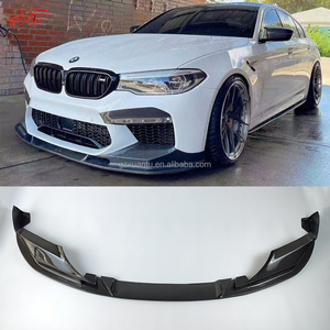 F90 <span class=keywords><strong>M5</strong></span> Kit de cuerpo de difusor de labio delantero de fibra de carbono estilo 3D para <span class=keywords><strong>Bmw</strong></span> F90 <span class=keywords><strong>M5</strong></span> 2017 2018 2019 <span class=keywords><strong>2020</strong></span> 2021 - Product Image 1