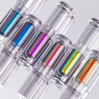 Logo personnalisé CS Magic Mirror Poudre de peinture liquide dégradé pour ongles en poudre
