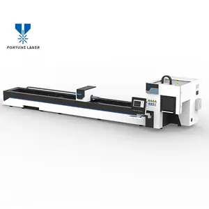 Machine de gravure laser à fibre de feuille et de tube Cnc Metal Cutting 10mm Cnc Laser Cutting And Pipe Cutting Machine