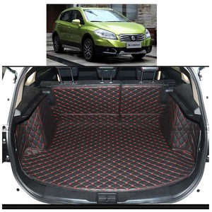 Voiture en cuir tapis de coffre tapis protecteur d'espace utilitaire revêtement de cargaison pour Suzuki <span class=keywords><strong>s</strong></span>-<span class=keywords><strong>cross</strong></span> Suzuki <span class=keywords><strong>Sx4</strong></span> <span class=keywords><strong>SX4</strong></span> Crossover 2014 2015 2016 2017 <span class=keywords><strong>2018</strong></span> 2019 - Product Image 1