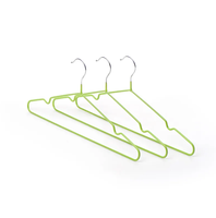 Support de fil de revêtement en PVC antidérapant personnalisé avec crochets chromés en métal