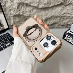 Coque magnétique pour iPhone 17 Pro Max avec anneau rotatif à 360° en TPU et PC, coque pour iPhone 18 Pro Max avec support - Product Image 4
