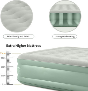 Colchón de aire elevado moderno plegable Serta con bomba nunca plana para sala de estar - Product Image 5