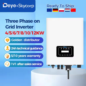 Onduleur solaire triphasé Deye SUN-4/5/6/7/8/10/12K-G05 avec 2 MPPT, 4KW, 5KW, 6KW, 7KW, 8KW, 10KW, 12KW pour raccordement au réseau - Product Image 2