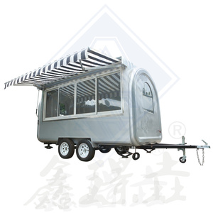 Al Aire Libre Mini Mobile Coffee Donuts Food Truck Trailers Shop Carts Quioscos personalizados <span class=keywords><strong>para</strong></span> la venta Diseño Food Truck - Product Image 3