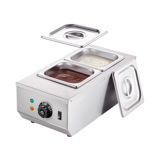 Machine à tempérer le <span class=keywords><strong>chocolat</strong></span> en acier inoxydable, chauffe-aliments électrique commercial pour la fonte et le chauffage du <span class=keywords><strong>chocolat</strong></span> et du lait, 110v 220v - Product Image 2