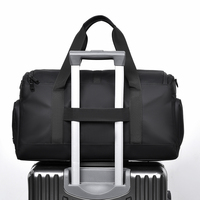 Sac de voyage à roulettes grande capacité en tissu Oxford, sacoche portable pour ordinateur portable pour hommes