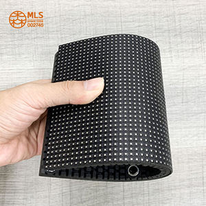 Yaratıcı Esnek LED Ekran P1.86 Özel Şekil Bükülebilir Perakende Mağazası Sergi Standı Kurumsal Lobisi Reklam Ekranı - Product Image 5