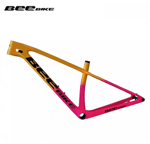 Cuadro de carbono BeeBIKE Flag Edition 29er para MTB, cuadro Toray T800 Hardtail XC, Boost 12x148mm PF92 con cableado interno, cuadro ligero. - Product Image 2