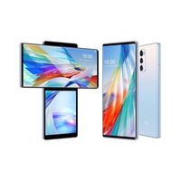 Teléfonos Móviles Usados en Buen Estado, Originales, Desbloqueados, Smartphone 5G de 128GB/256GB con Pantalla Giratoria para LG Wing
