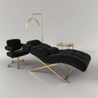 Nouveau Lit à Cils Courbés pour Salon de Beauté, Table de Massage Professionnelle, Lit de Beauté Faciale