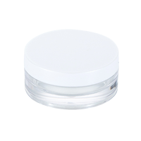 Contenant en plastique personnalisable pour poudre libre, emballage de marque privée, couleur nude, prix de gros