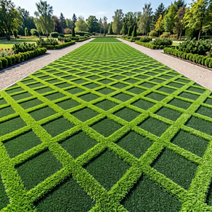 <span class=keywords><strong>Gazon</strong></span> synthétique 3D à motifs, revêtement de sol en herbe artificielle 25 mm, <span class=keywords><strong>gazon</strong></span> synthétique durable pour usage extérieur et décoration - Product Image 1