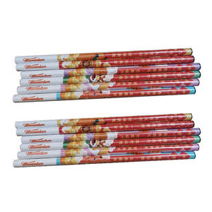 Lucky <span class=keywords><strong>HB</strong></span> crayons en bois 6 pièces personnalisé pleine impression boîte <span class=keywords><strong>de</strong></span> <span class=keywords><strong>papier</strong></span> emballage enfants ensemble <span class=keywords><strong>de</strong></span> crayons cadeau promotionnel publicité papeterie - Product Image 3