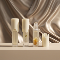 Nouveau design de bouchon en plastique, flacon roll-on en verre unique de 10 ml pour huile essentielle