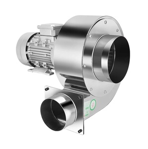 Ventilateur centrifuge industriel série DF 120W-55KW 110V-600V 500RPM-3600RPM 2-8 pôles |   Acier au carbone, acier inoxydable, multi-ailettes - Product Image 4