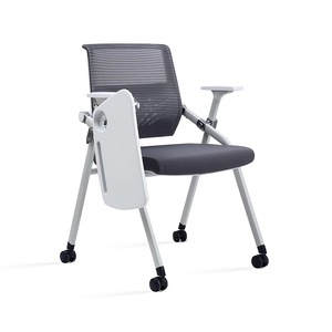 เก้าอี้ตาข่ายพับได้ทันสมัยสำหรับประชุมโรงเรียนมหาวิทยาลัยสำนักงานมีแผ่นรองเขียนมีในสต็อก - Product Image 5