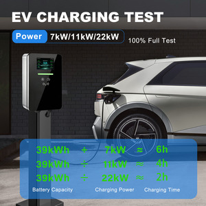 <span class=keywords><strong>Borne</strong></span> de recharge murale intelligente RFID Type 2 7kW 11kW 22kW pour véhicules électriques avec contrôle d'accès - Product Image 5