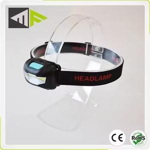 Lampe frontale LED COB 3W super lumineuse, rechargeable, étanche, avec faisceau réglable et bandeau confortable, idéale pour le camping et la pêche - Product Image 2