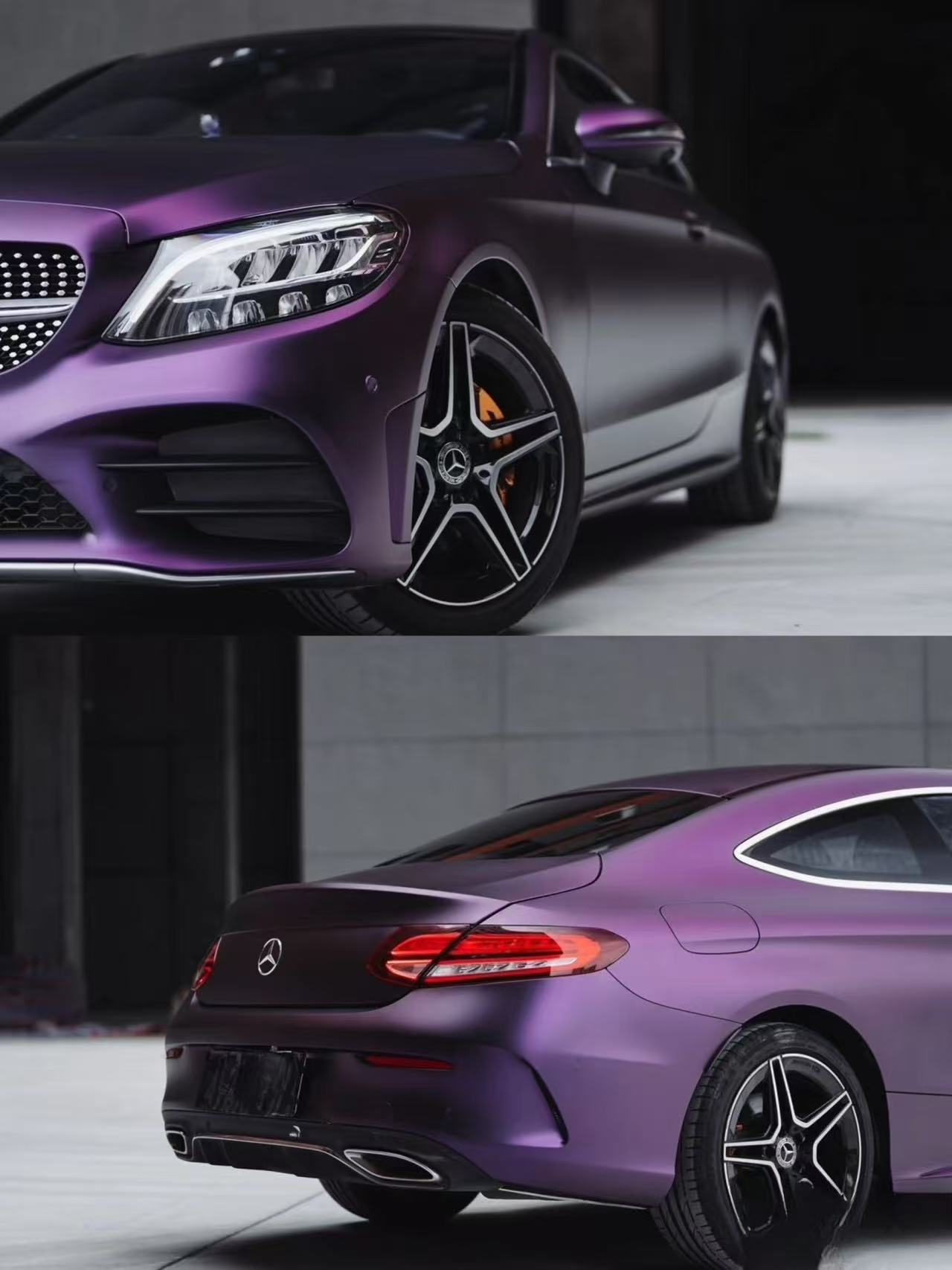 ultra matte Pinot Noir purple