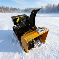 WIGON Souffleuse à neige électrique télécommandée, robot autonome sur chenilles pour le déneigement des routes, des maisons et des espaces commerciaux