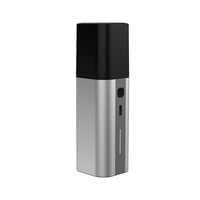 Besiter 5000mAh Chargeur CA détachable 2 en 1 en alliage d'aluminium Charge rapide Type-C Banque d'alimentation portable Compatible avec plusieurs appareils