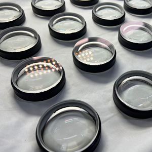 450-700nm Sílice fundida Vidrio óptico Microscopio Telescopio Objetivo Acromático Óptico Pegado Cilindro convexo Lente - Product Image 1