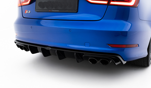 Difusor Trasero de Coche Negro Brillante ABS Personalizado de Fábrica para <span class=keywords><strong>AUDI</strong></span> S3/<span class=keywords><strong>A3</strong></span> S-Line 8V Sedán Pre-facelift 2013-2016 - Product Image 5