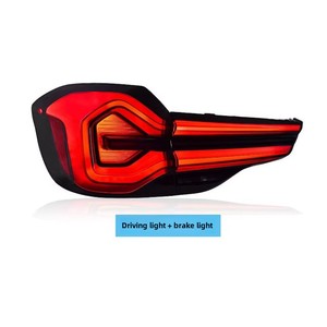 X3 18-21 G08 Modified <b>LED</b> Tail <b>Light</b> Assembly New 22 Yellow Lens <b>Red</b> Driving 12V Water Turn Signal Purpose G08 18-21 X3 <b>LED</b> Head - Product Image 5