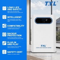 Système d'énergie solaire hybride 6KW avec batterie au lithium MPPT, onduleur à onde sinusoïdale pure, kit tout compris TUV SGS pour