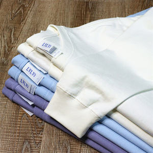 เสื้อยืดลำลองผู้ชาย ผ้าฝ้าย 100% แบบสั่งทำพิเศษ หนัก 230 กรัม ระบายอากาศได้ดี คอกลม ไซส์ใหญ่ พิมพ์โลโก้ - Product Image 6