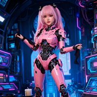 Robot de bureau avec fonctions vocales IA et d'expression faciale dynamique, disponible en versions anglaise, japonaise et coréenne
