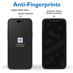 Nuglas Chống Lóa Matt Bảo Vệ Màn Hình Tempered Glass 9H <span class=keywords><strong>Frosted</strong></span> Glass Bảo Vệ Màn Hình Cho iPhone 16 Pro 15 14 13 12 11 - Product Image 5