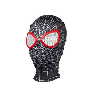 Cosplay Halloween Hero Spidermen visiera carnevale mascherata in tessuto traspirante <span class=keywords><strong>maschera</strong></span> per feste - Product Image 3
