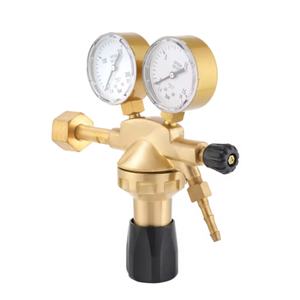 Regulador de soplete de soldadura de <span class=keywords><strong>gas</strong></span> nitrógeno de alta presión de latón de estilo europeo - Product Image 3